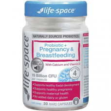 Men vi sinh Life Space Probiotic + Pregnancy & Breastfeeding mẹ bầu 30 viên